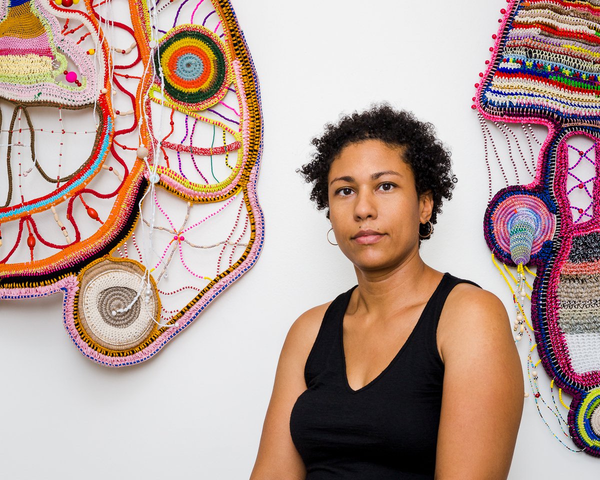 Paula do Prado in her studio - Photo by Document Photography