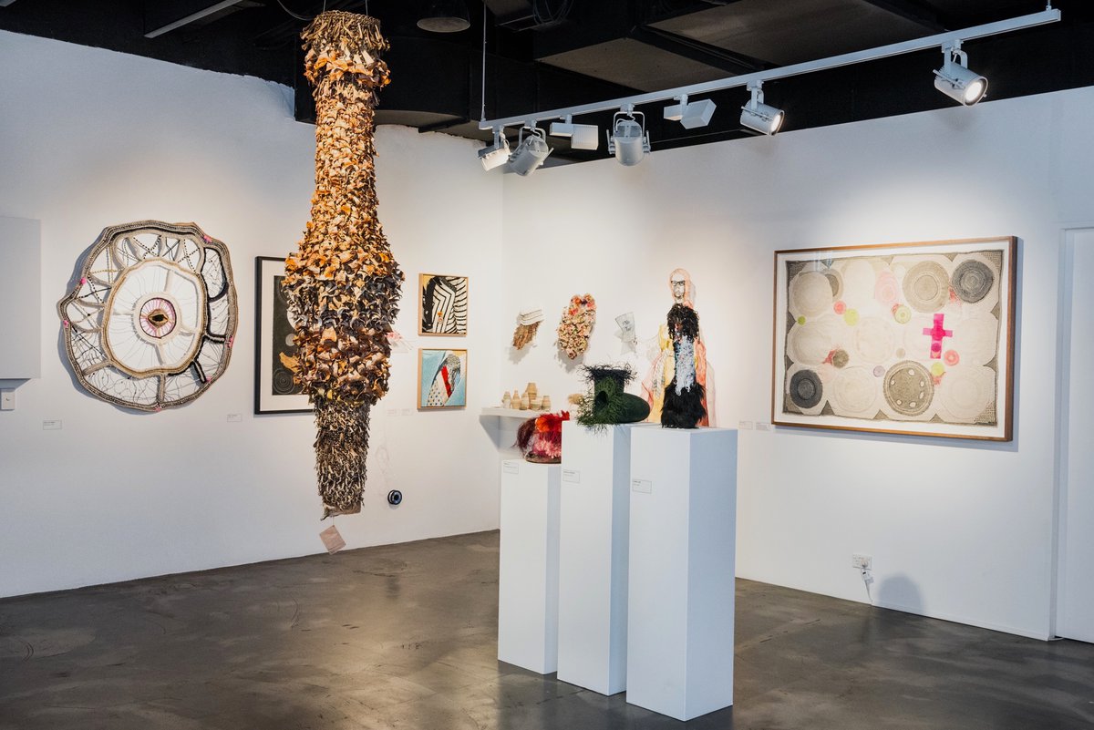 Seed Stitch Contemporary Textile Award 2018, Australian Design Centre, Photo: Rhiannon Hopely