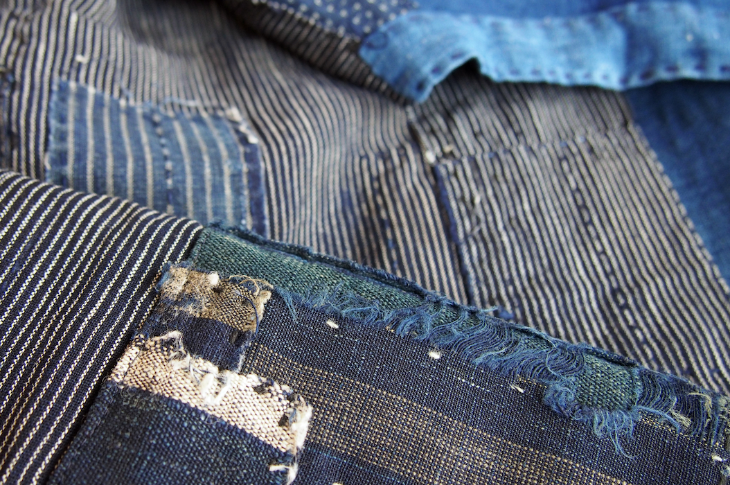 The Intuitive Thread Sasaki Yohinten boro textile detail Photograph Eloise Rapp