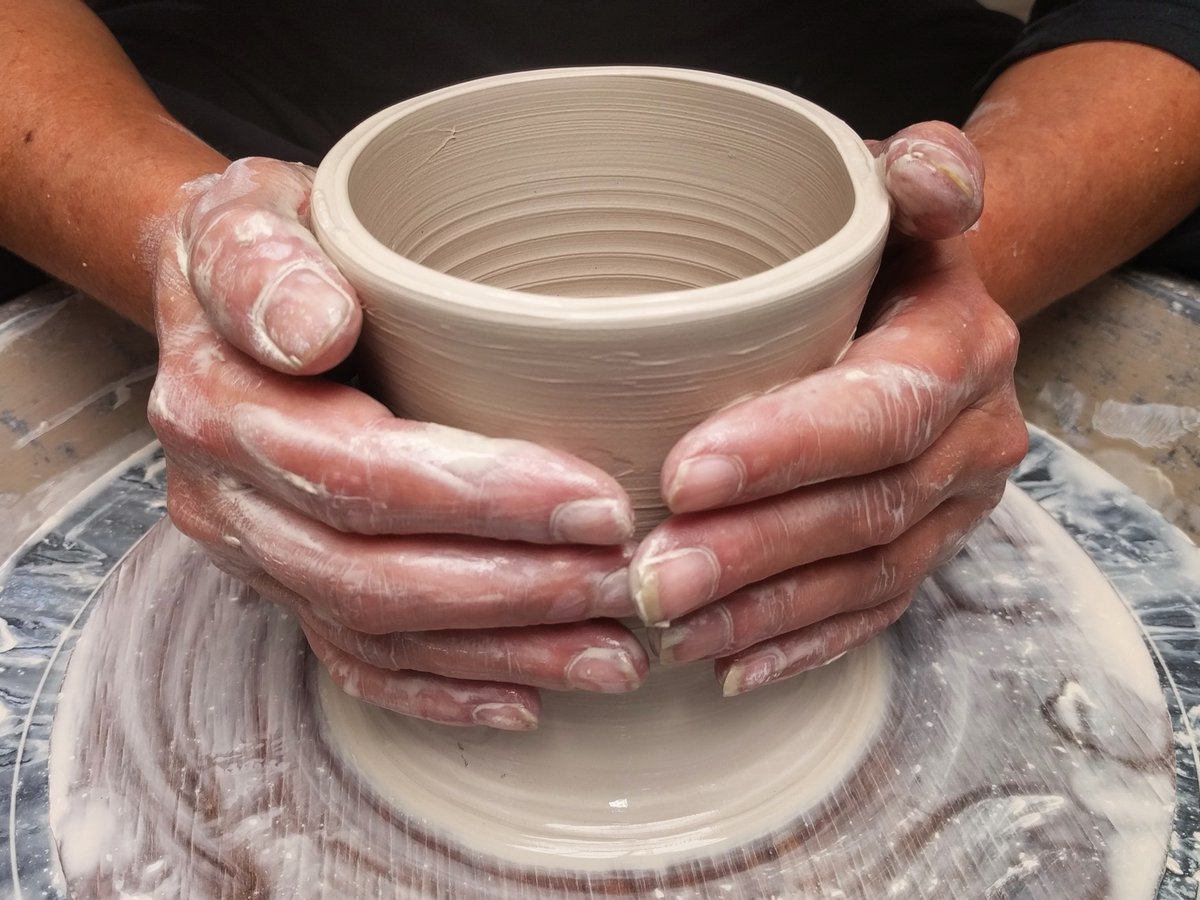 Wheel Throwing Centring
